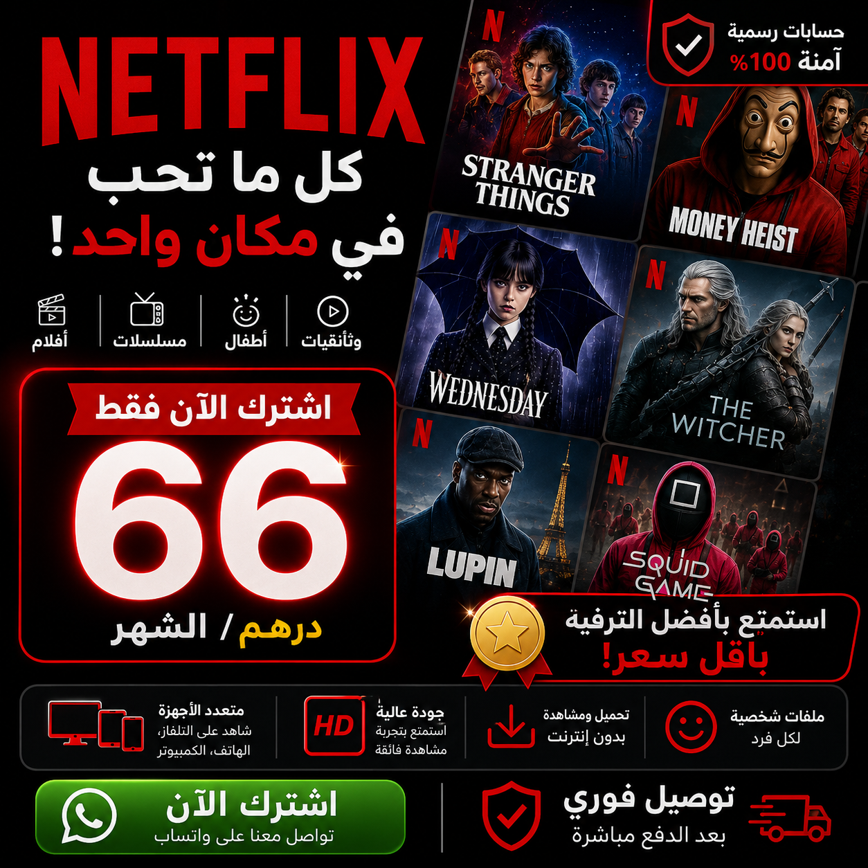 Netflix 1 Mois
